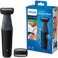 Los mejores  - Philips BG3010-15 Serie 3000 - Afeitadora Corporal Apta para la Ducha con 1 Peines-Guia- 50 min de Uso